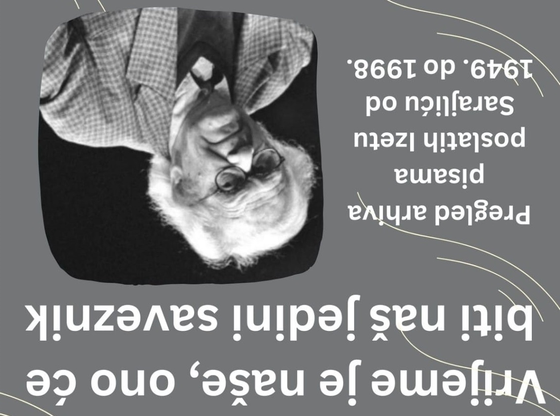 Centar za kulturu i edukaciju „Safet Zajko“ Sarajevo: Izložba “Vrijeme je naše, ono će biti naš jedini saveznik“ autorice Tamare Sarajlić – Slavnić